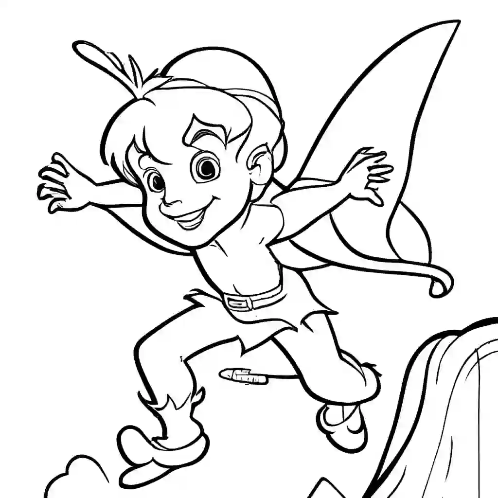 Peter Pan coloring pages